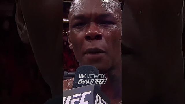 "Стремитесь к успеху в жизни" — Исраэль Адесанья | UFC 287 #мотивация #вдохновение #речь смотреть онлайн