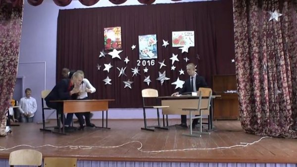 Сценка 9 класса " Провал на экзамене"