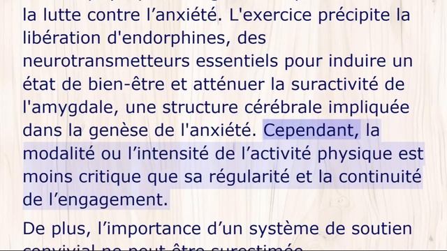 Français - difficile - Gérer l'anxiété au quotidien смотреть онлайн