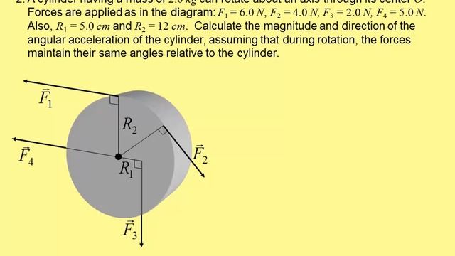 Newton's 2nd Law for Rotation Examples смотреть онлайн