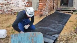 золотая и вечная дренажная отмостка из щебенки за копейки