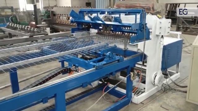 Линия для производства сварной сетки в рулонах 1,5 - 2,5 мм FMA4-1 смотреть онлайн