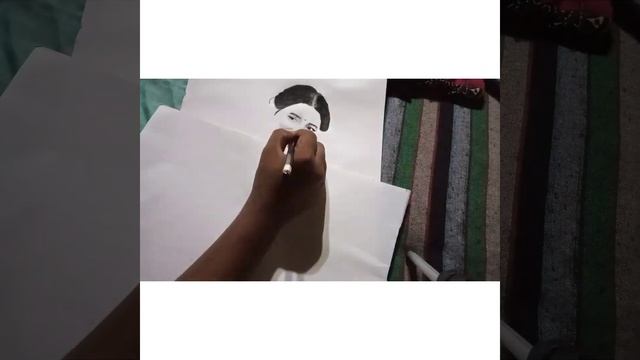 Dipanwita deka drawing portrait// rupam art wind //#subhojit_mondal_art , #sourav_joshi_art , смотреть онлайн