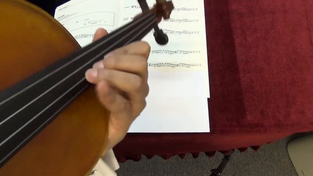 ABRSM Viola Grade 7 scales and arpeggios - Bb minor melodic scale смотреть онлайн
