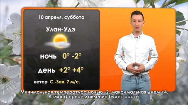 Погода на 10 апреля смотреть онлайн