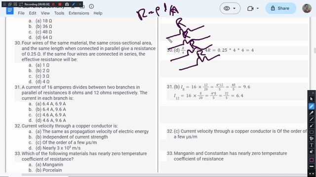 5@30 Four wires of the same material, the same cross-sectional area, and the | RK Rajput | C1 смотреть онлайн