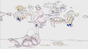 Реклама напитка Red Bull Окрыляет! Скука под водой