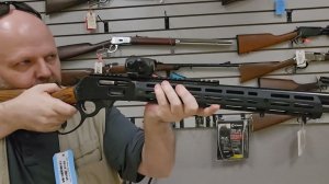 Марлин 1895 45-70 тактический с коллиматором