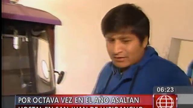 América Noticias - 170815 - Hostal es asaltado por octava vez смотреть онлайн
