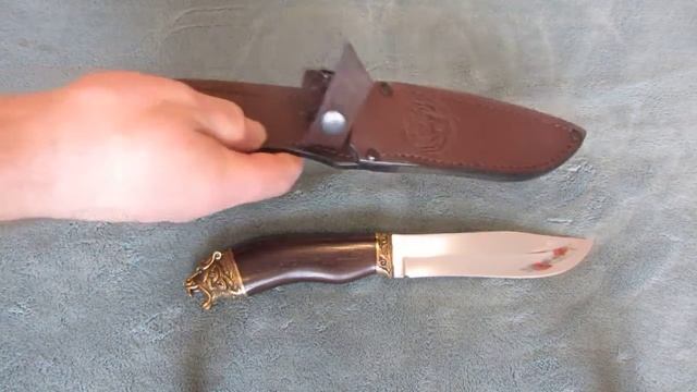 Нож охотничий с литьем Тигр - Аватар нерж. сталь HRC 55/56 ед. смотреть онлайн