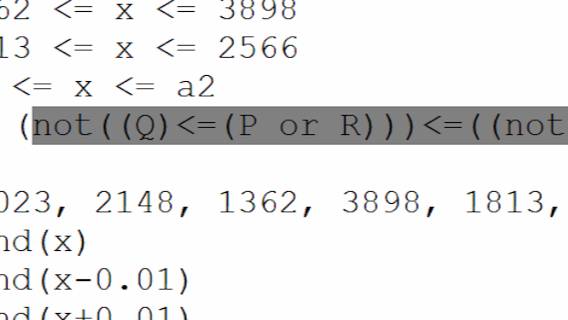 Логическое выражение в коде Python