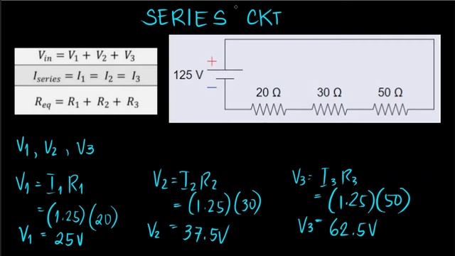 Simple Ohm's Law in Series and Parallel Circuits смотреть онлайн