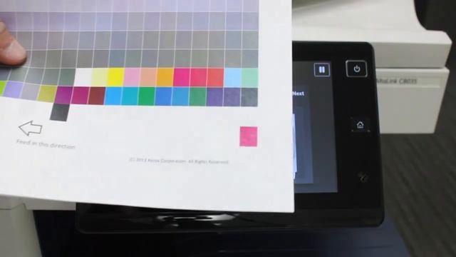 How to do a Color Calibration on the Xerox AltaLink C8000 Series смотреть онлайн