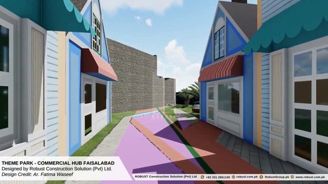THEME PARK TIME COMMERCIAL SQUARE FAISALABAD Urban Cube Design by Robust Construction Solution Pv смотреть онлайн