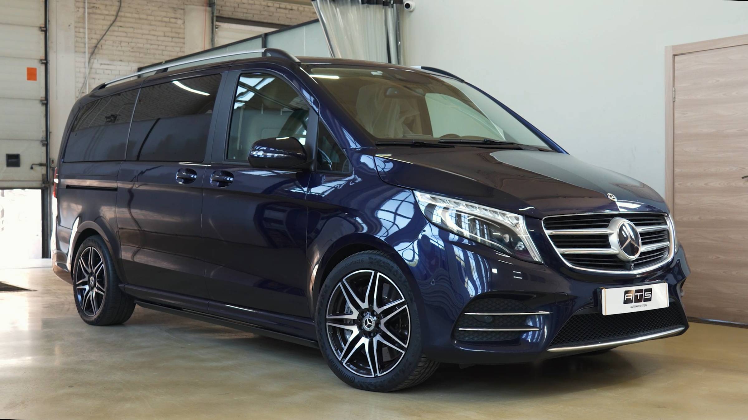 Mercedes V-class Электропороги ATS смотреть онлайн