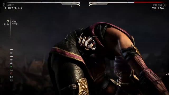 Mortal Kombat X : Ferra/Torr - X-Ray combo (50%) смотреть онлайн