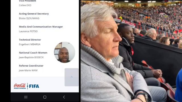 Après la rencontre avec André Onana, Marc Brys voit son nom disparaître sur le fichier fifa смотреть онлайн