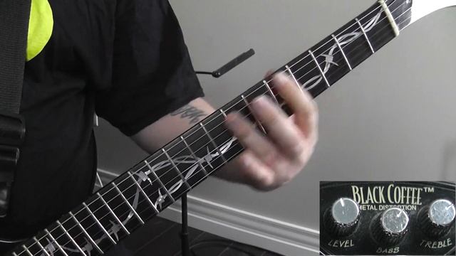 Danelectro DJ-21 Black Coffee Metal Distortion смотреть онлайн
