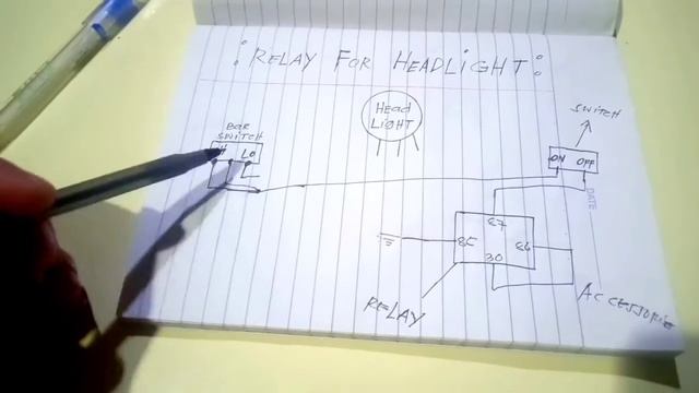 WIRING DIAGRAM | Solusyon Sa Mainit Na Headlight | Lagyan Natin Ng Relay смотреть онлайн