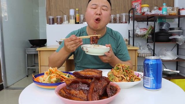 6斤五花肉，阿强做“把子肉”，肥而不腻，入口即化，吃到满嘴流油！【cram阿强】