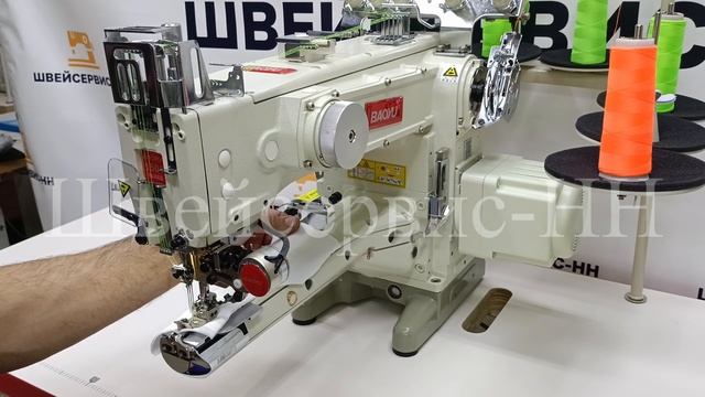 Плоскошовная машина BAOYU BML-1500L-CB356-EWT-DS_W (5,6мм) (комплект) автомат смотреть онлайн