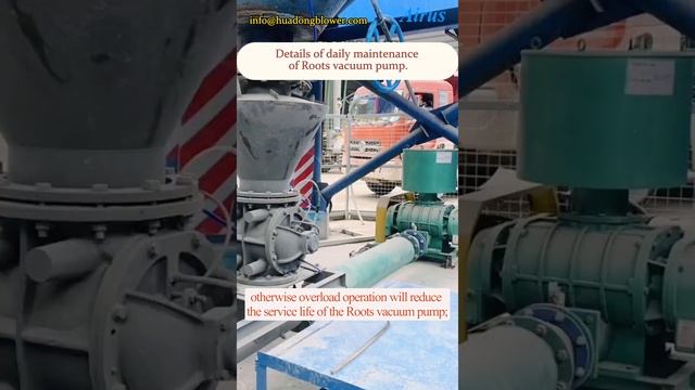 Routine maintenance of Roots vacuum pump. смотреть онлайн
