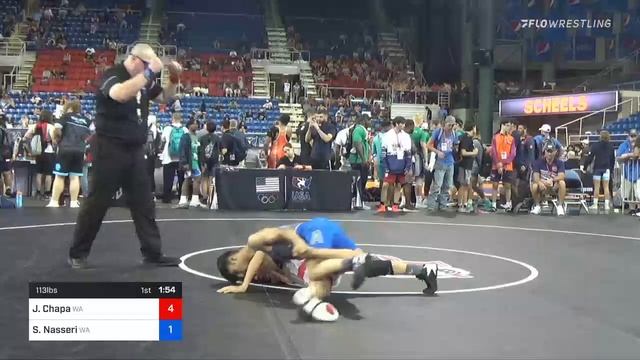 113 Lbs Consi Of 64 #2 - Jacob Chapa, Washington Vs Sulaiman Nasseri, Washington E275 смотреть онлайн
