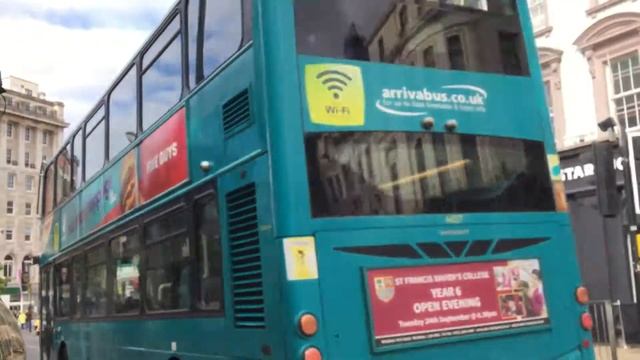 Bus 75 to City Centre passes outside Liverpool Central, Liverpool смотреть онлайн