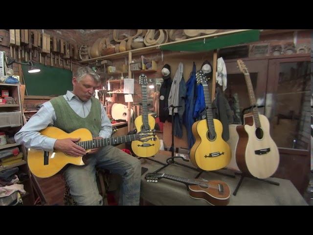 Обзор готовых гитар мастерской Антона Хорина, август 2020. смотреть онлайн