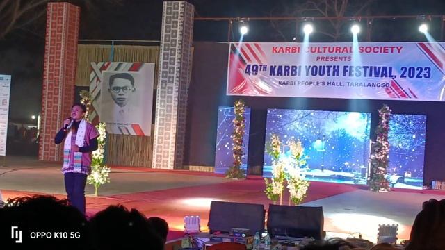Live performance by Mirlongki Rongphar//Sami met etlet// 49th Karbi youth festival 2023 смотреть онлайн