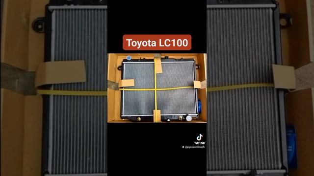 Toyota Land cruiser LC100 radiator assembly #toyota #landcruiser смотреть онлайн