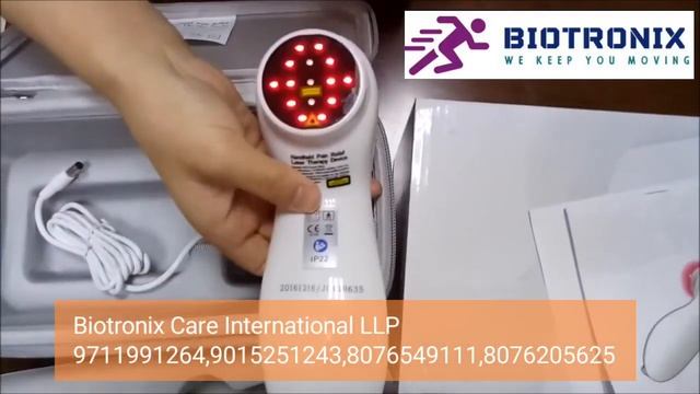 Biotronix Rechargable Portable Cluster Handy LASER 808 nm and 640nm 350 mw Pain Relief Physiotherap смотреть онлайн