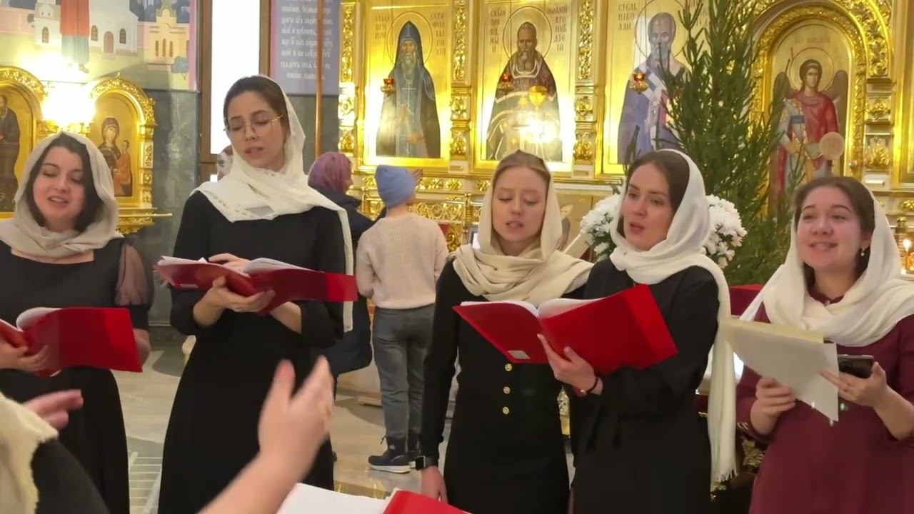 Благотворительный концерт Профессионального хора храма святой блаженной Ксении Петербургской на смотреть онлайн