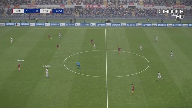 AS Roma vs Torino - Stadio Olimpico - 2018-19 Serie A - PES 2019 смотреть онлайн