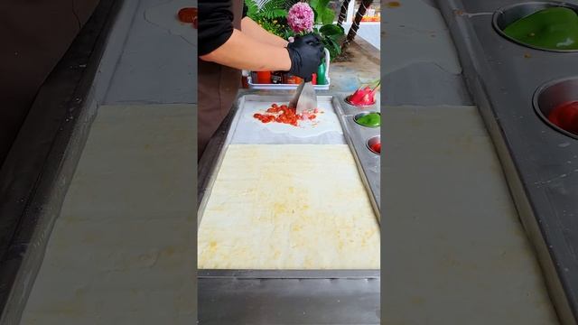 Pineapple mix tomato #shorts #satisfying #icecream #fruits смотреть онлайн