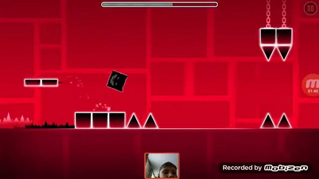 Проходим первый уровень в geometry dash. смотреть онлайн