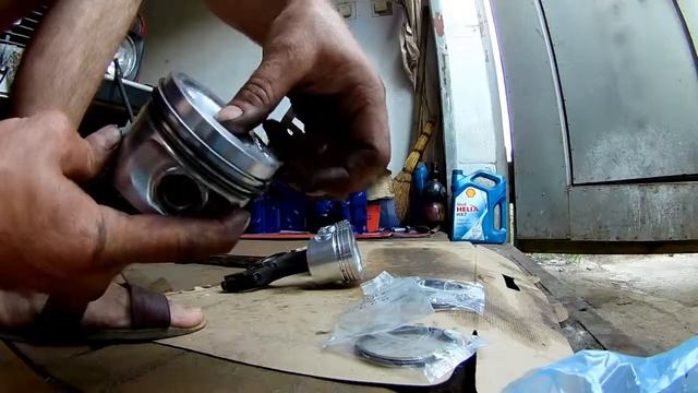 установка поршневой в блок ваз 21213(как правильно установить поршень в блок)