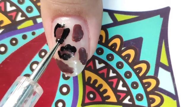 Leopard Print || Nail Art || Accent Glitter Nail 💅🏼 смотреть онлайн