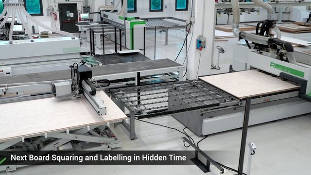 Biesse Rover AS FT - Particleboard Cabinet Nesting смотреть онлайн