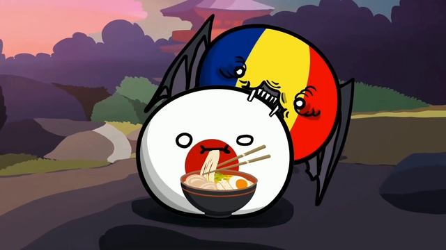 Скрытная Атака Японии | Русская Озвучка | Countryballs