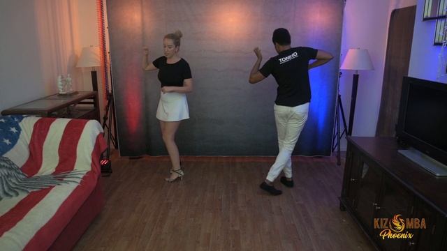 Kizomba Dance Step by step Tutorial Video 9 смотреть онлайн