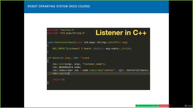 7.8. Write a PublisherSubscriber Node in C++ смотреть онлайн