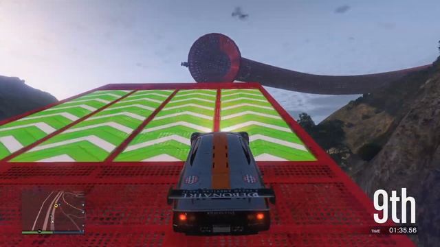 Grand Theft Auto V stunt race with a Progen Tyrus part 1 смотреть онлайн
