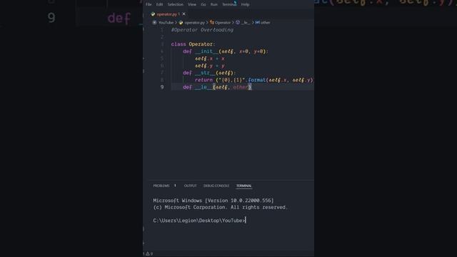Operator Overloading | Python Programming смотреть онлайн