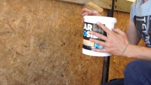 Ремонт порванного тента Газели мастикой Каргосил (своими руками)