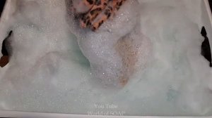 ASMR (218) Mr Proper and new sponges squeeze/Rinse