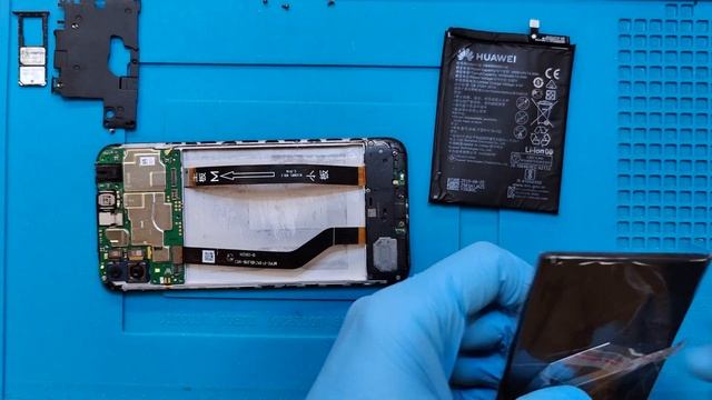 Huawei Y7 2019 Battery replacement #repair #huawei #battery смотреть онлайн