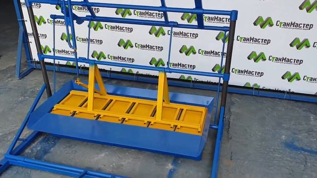 Вибропресс для блоков "Прессовщик-6М" смотреть онлайн