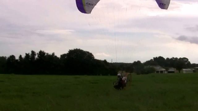 00327 Mark tries a cage dragging grass mowing PPG launch. смотреть онлайн
