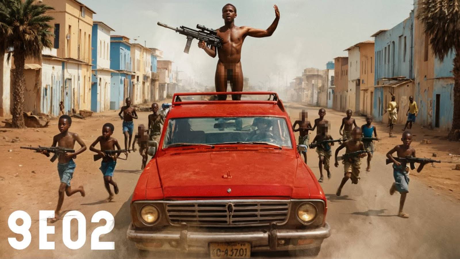 Генерал Голый Зад - Сумасшедший Африканец [GEO2] смотреть онлайн